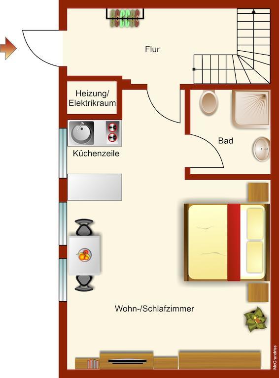Appartement Ferienwohnanlage Bruckner à Rostock Extérieur photo